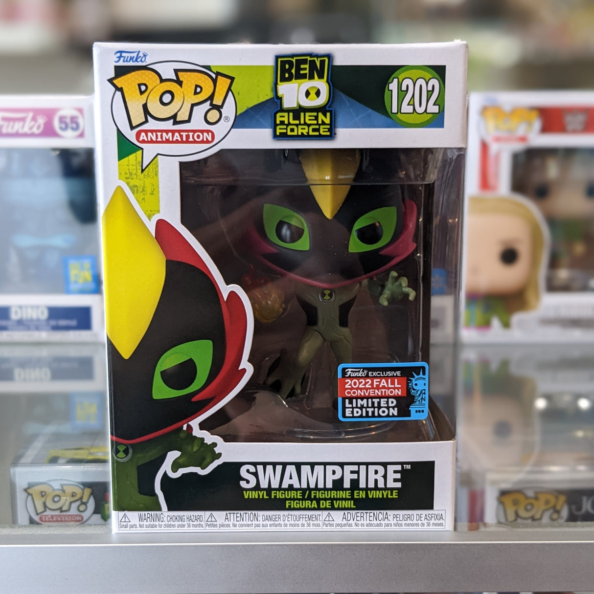 Swampfire Ben10 Pop!