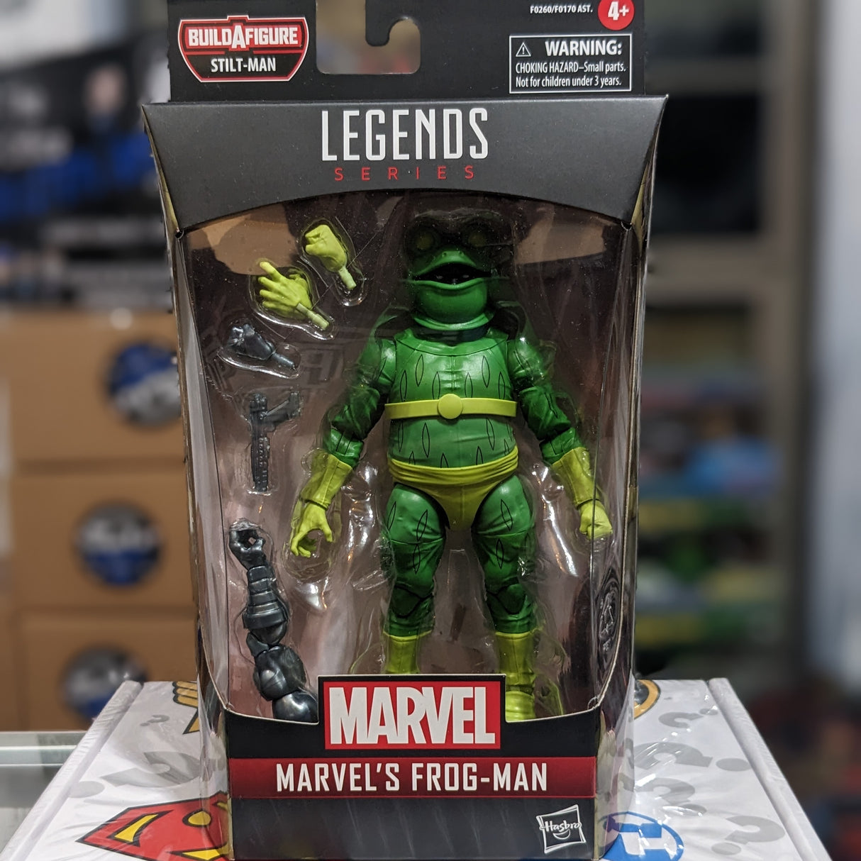 Frog-Man Marvel Legends figure