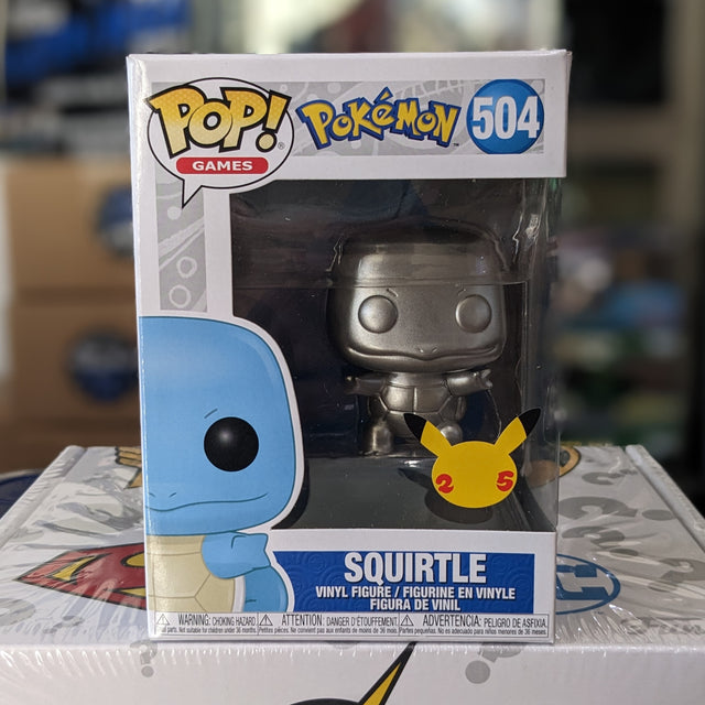 Squirtle (Silver) Pop!