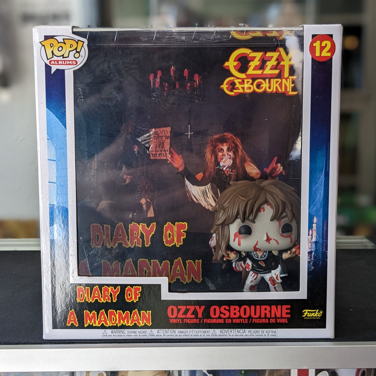 Ozzy Osbourne Diary of a Madman album cover Pop!