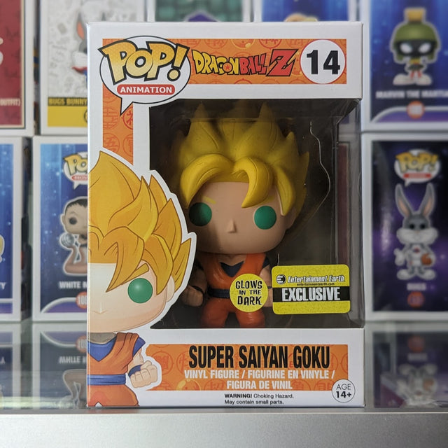 Super Saiyan Goku GITD Entertainment Exclusive Pop!