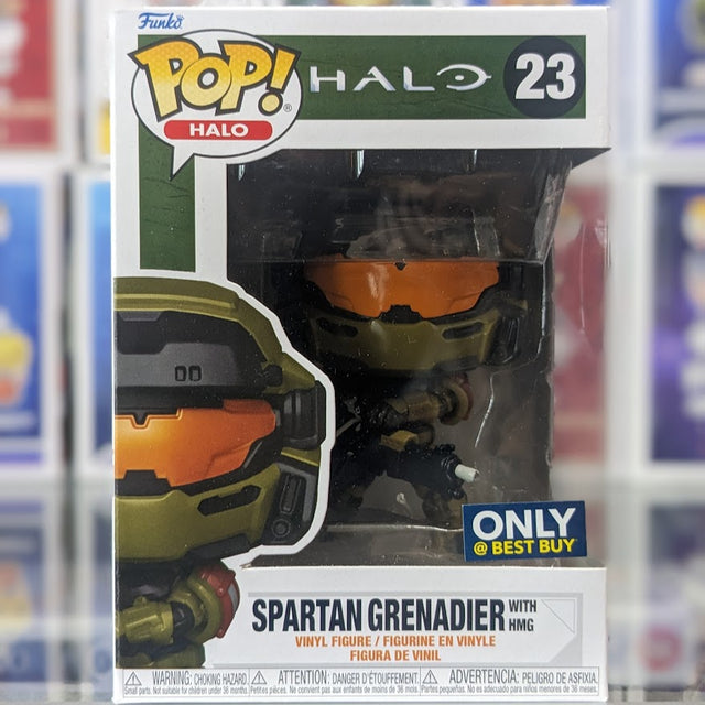 Spartan Grenadier with HMG Halo Pop!