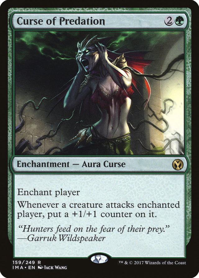Curse of Predation [Iconic Masters] - PCA Designer Toys