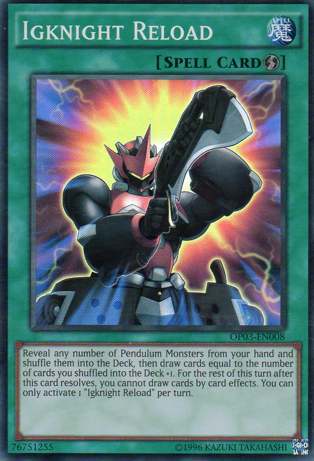 Igknight Reload [OP03-EN008] Super Rare - PCA Designer Toys
