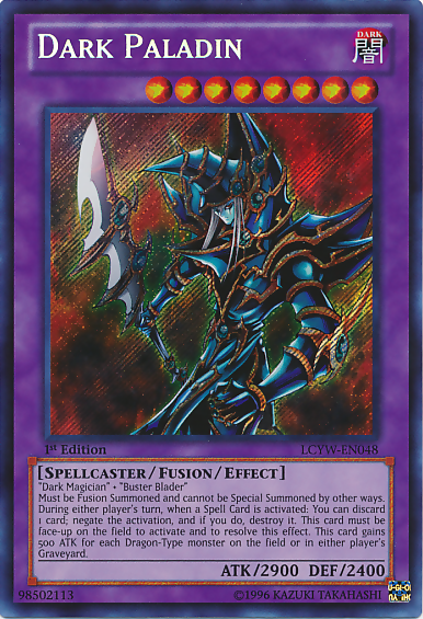 Dark Paladin [LCYW-EN048] Secret Rare - PCA Designer Toys