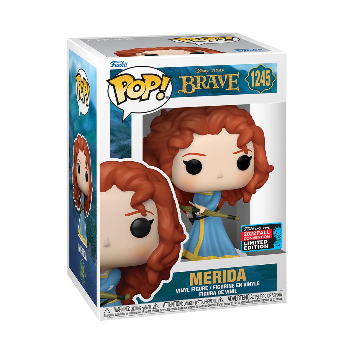 Brave Merida Fall Convention Exclusive 2022 Pop!