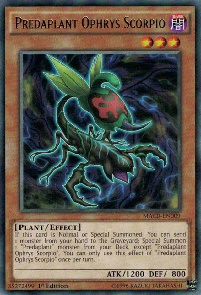 Predaplant Ophrys Scorpio [MACR-EN009] Rare - PCA Designer Toys