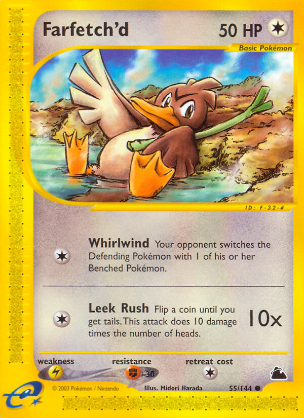 Farfetch'd (55/144) [Skyridge] - PCA Designer Toys