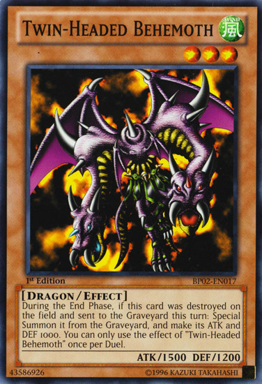 Twin-Headed Behemoth [BP02-EN017] Common - PCA Designer Toys