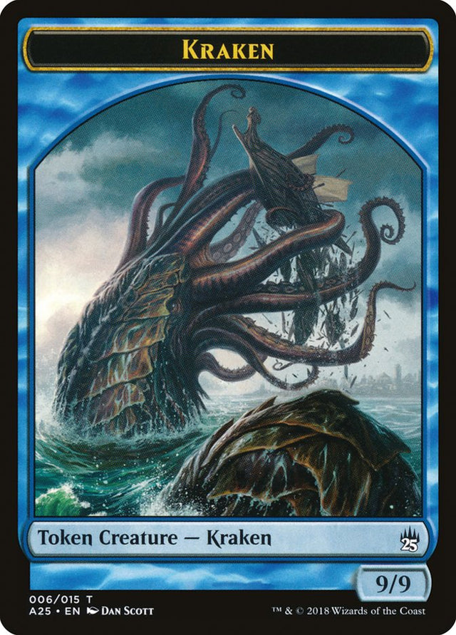 Kraken Token [Masters 25 Tokens] - PCA Designer Toys