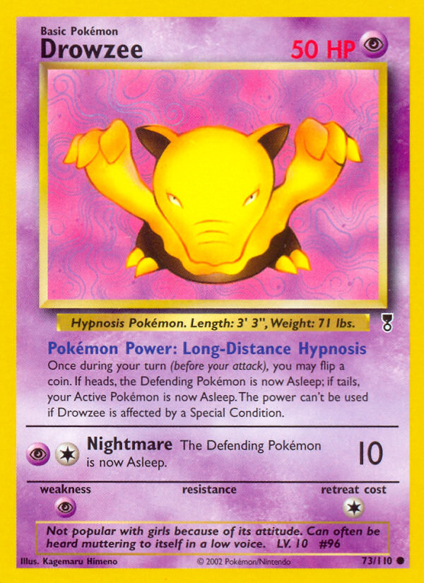 Drowzee (73/110) [Legendary Collection] - PCA Designer Toys