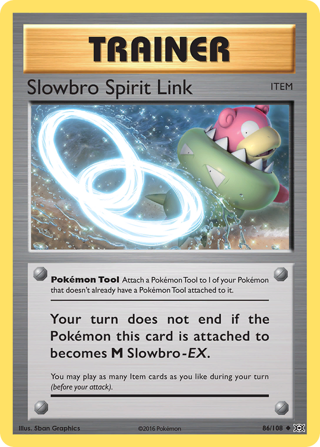 Slowbro Spirit Link (86/108) [XY: Evolutions] - PCA Designer Toys