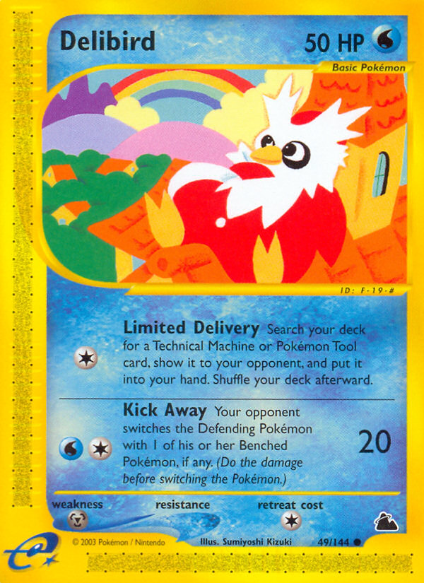 Delibird (49/144) [Skyridge] - PCA Designer Toys