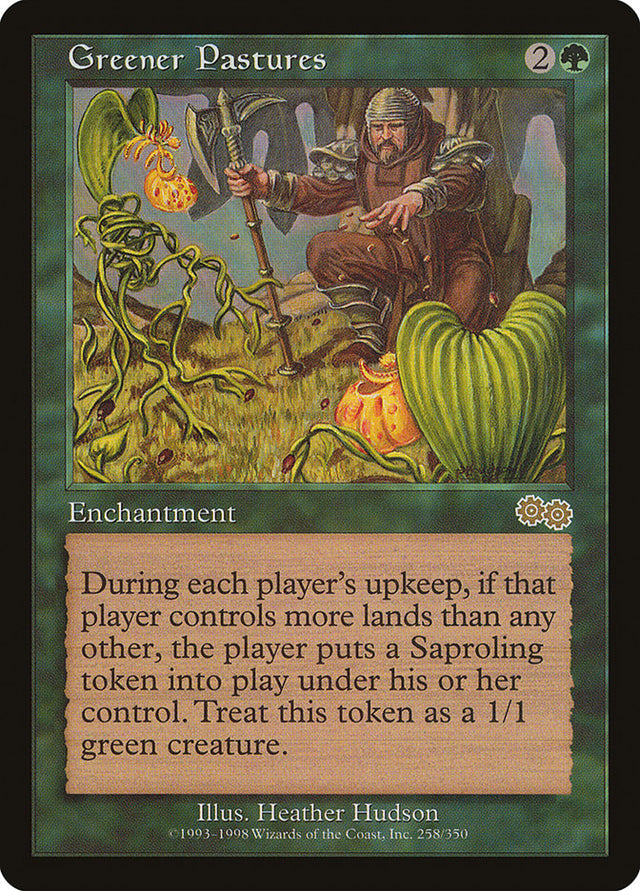 Greener Pastures [Urza's Saga] - PCA Designer Toys