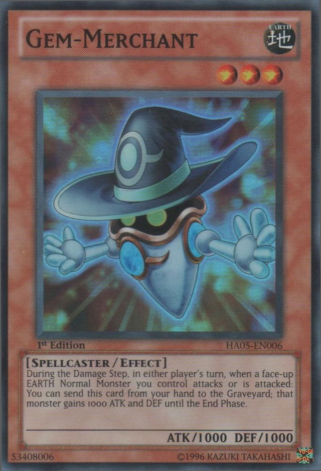 Gem-Merchant [HA05-EN006] Super Rare - PCA Designer Toys