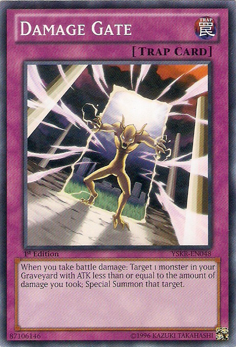 Damage Gate [YSKR-EN048] Common - PCA Designer Toys
