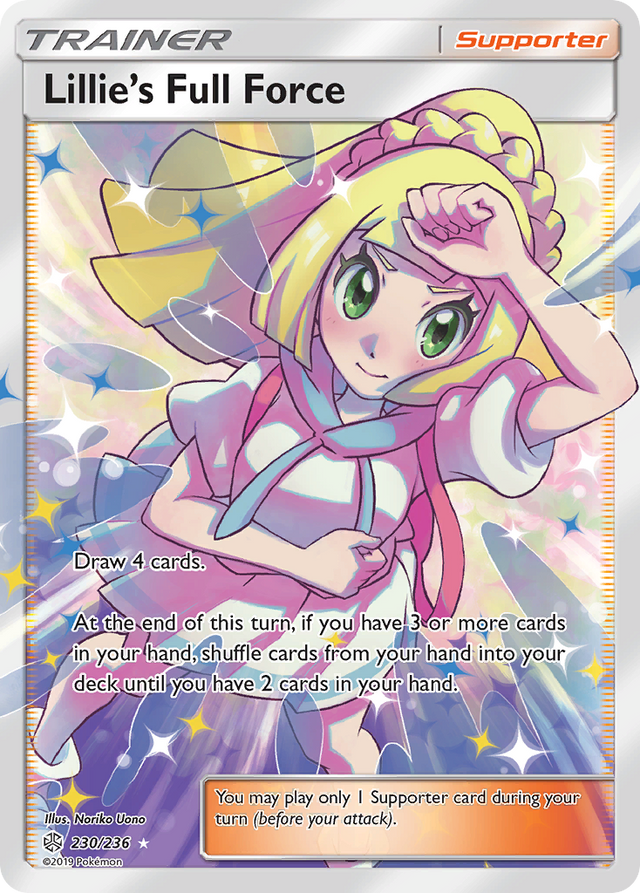Lillie's Full Force (230/236) [Sun & Moon: Cosmic Eclipse] - PCA Designer Toys