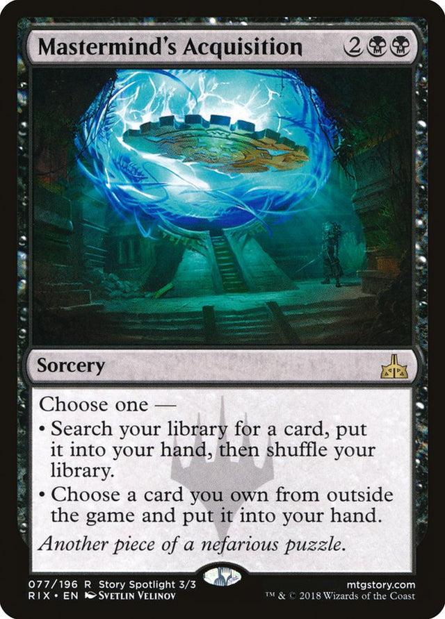 Mastermind's Acquisition [Rivals of Ixalan] - PCA Designer Toys