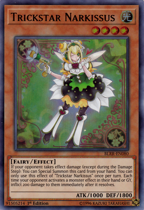 Trickstar Narkissus [BLRR-EN080] Ultra Rare - PCA Designer Toys