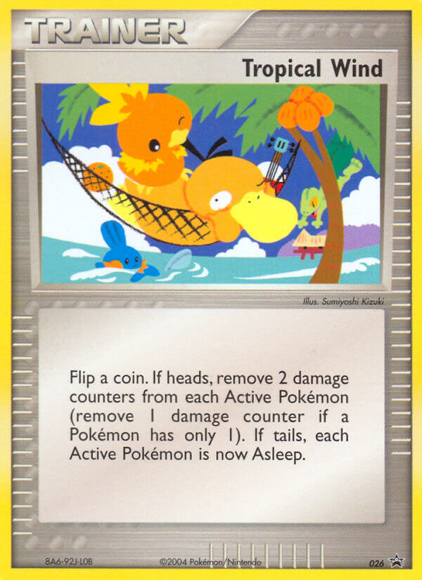 Tropical Wind (026) [Nintendo: Black Star Promos] - PCA Designer Toys