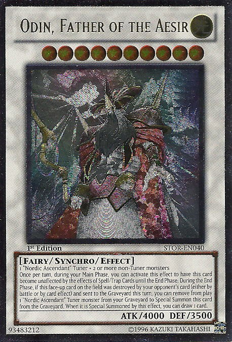 Odin, Father of the Aesir [STOR-EN040] Ultimate Rare - PCA Designer Toys