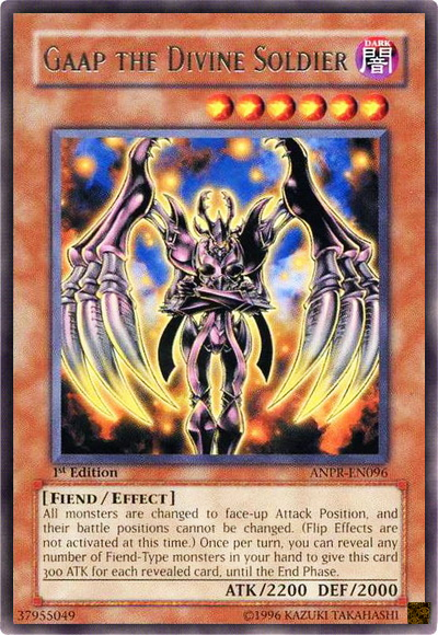 Gaap the Divine Soldier [ANPR-EN096] Rare - PCA Designer Toys
