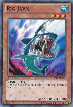 Big Jaws [SP13-EN006] Starfoil Rare - PCA Designer Toys