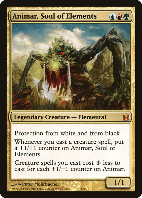 Animar, Soul of Elements [Commander 2011] - PCA Designer Toys
