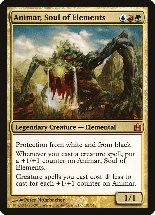 Animar, Soul of Elements [Commander 2011] - PCA Designer Toys
