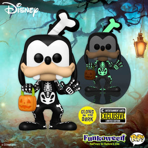 Disney Skeleton Goofy Glow-in-the-Dark Pop!