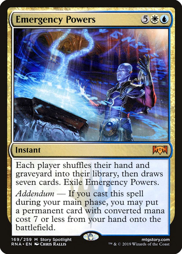 Emergency Powers [Ravnica Allegiance] - PCA Designer Toys