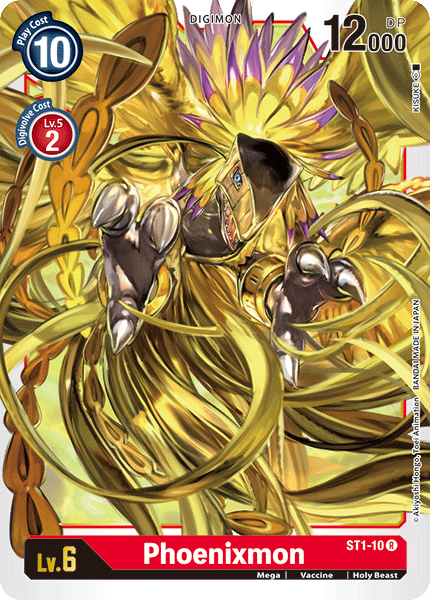 Phoenixmon [ST1-10] [Starter Deck: Gaia Red] - PCA Designer Toys