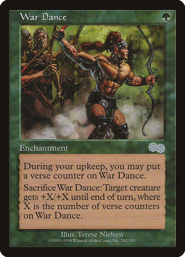War Dance [Urza's Saga] - PCA Designer Toys