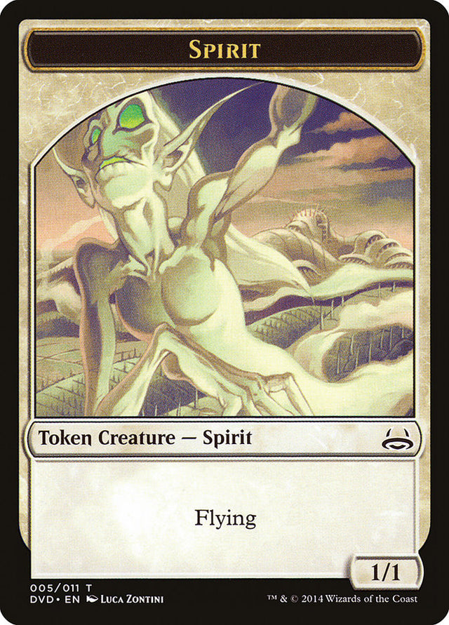 Spirit Token (Divine vs. Demonic) [Duel Decks Anthology Tokens] - PCA Designer Toys