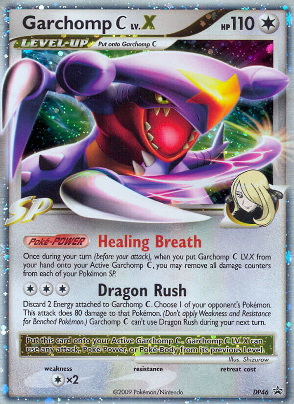Garchomp C LV.X (DP46) [Diamond & Pearl: Black Star Promos] - PCA Designer Toys