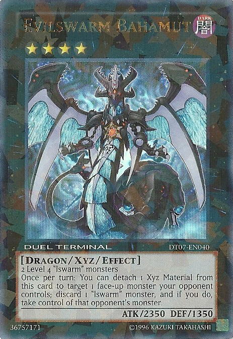 Evilswarm Bahamut [DT07-EN040] Ultra Rare - PCA Designer Toys