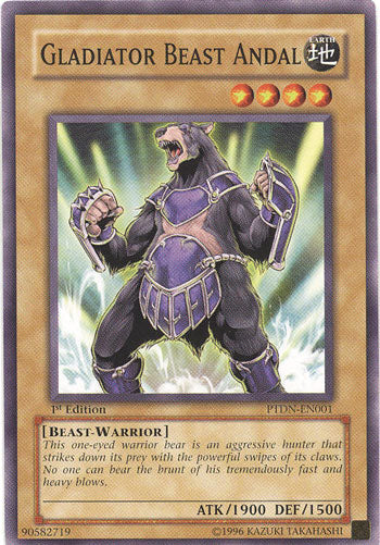 Gladiator Beast Andal [PTDN-EN001] Common - PCA Designer Toys
