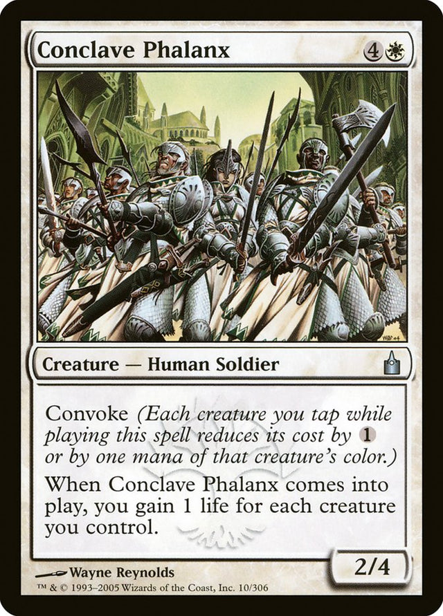 Conclave Phalanx [Ravnica: City of Guilds] - PCA Designer Toys