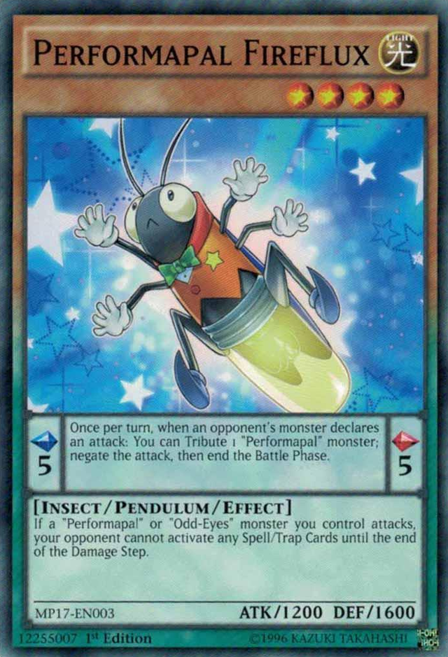 Performapal Fireflux [MP17-EN003] Common - PCA Designer Toys