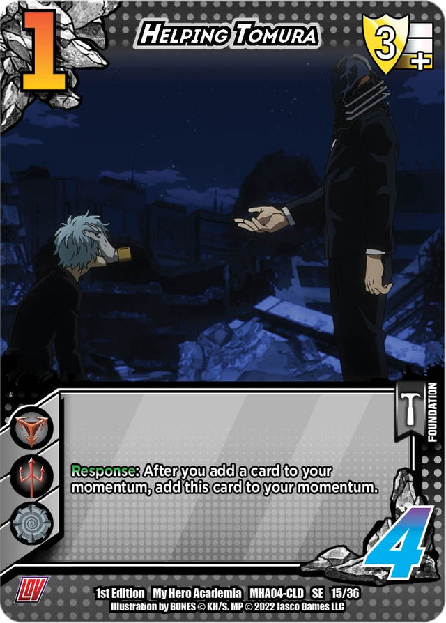 Helping Tomura [League of Villains]