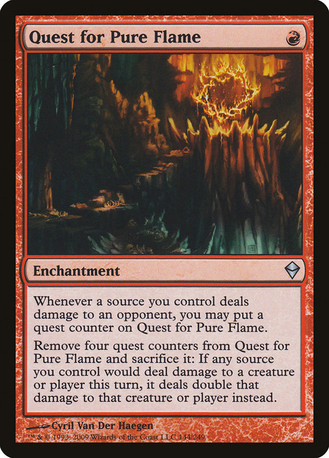 Quest for Pure Flame [Zendikar] - PCA Designer Toys