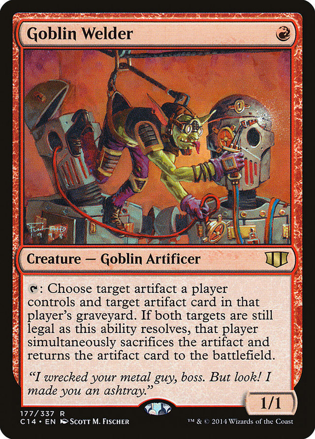 Goblin Welder [Commander 2014] - PCA Designer Toys
