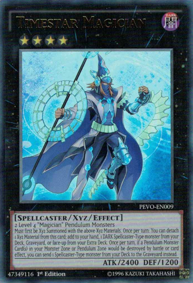 Timestar Magician [PEVO-EN009] Ultra Rare - PCA Designer Toys