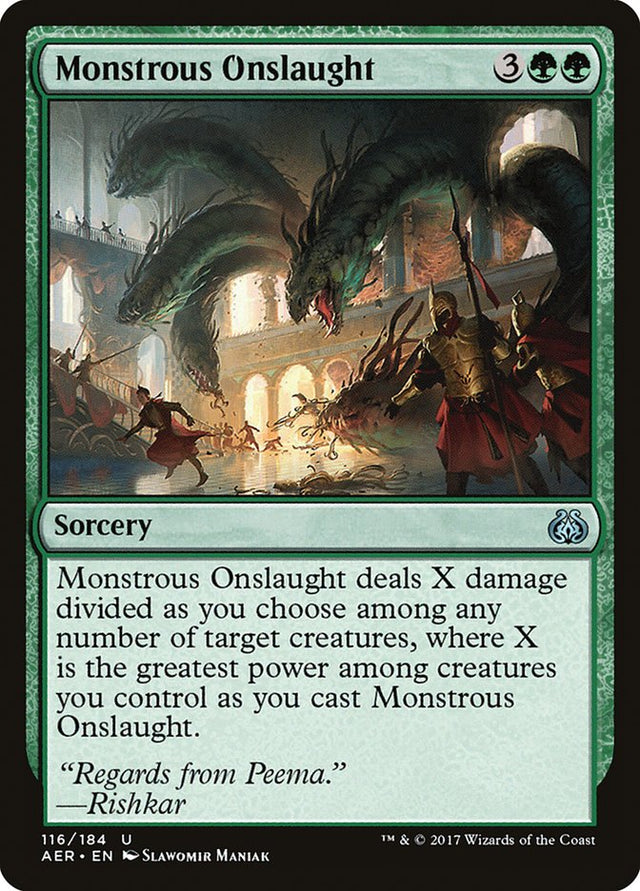 Monstrous Onslaught [Aether Revolt] - PCA Designer Toys