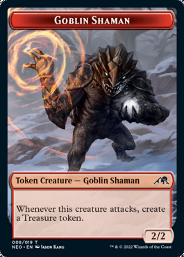 Goblin Shaman Token [Kamigawa: Neon Dynasty Tokens] - PCA Designer Toys