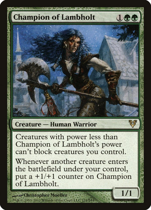 Champion of Lambholt [Avacyn Restored] - PCA Designer Toys
