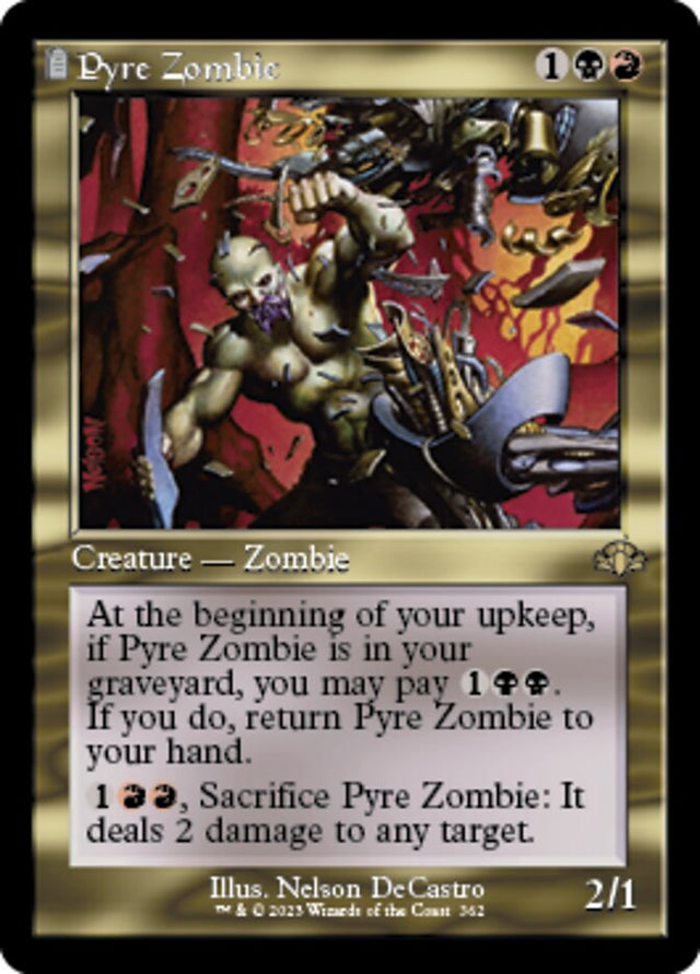 Pyre Zombie (Retro) [Dominaria Remastered]