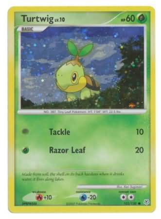 Turtwig (103/130) (Cosmos Holofoil) [Diamond & Pearl: Base Set] - PCA Designer Toys