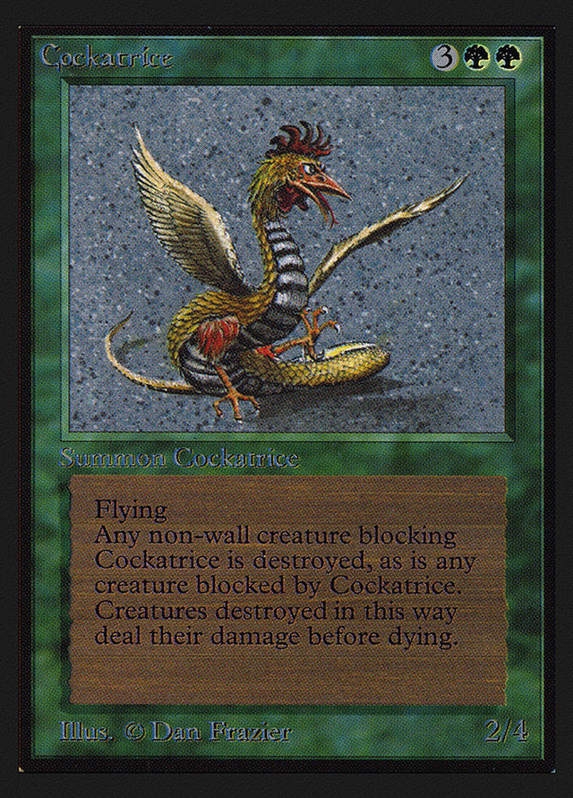 Cockatrice [International Collectors' Edition]