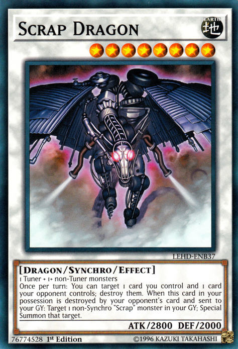 Scrap Dragon [LEHD-ENB37] Common - PCA Designer Toys